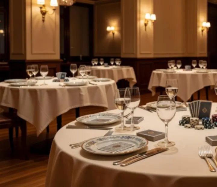 Tematikus rendezvényre berendezett elegáns eseménytér a Harvestroom Diningben